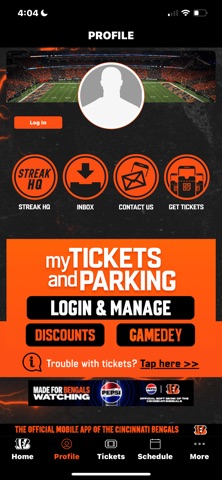 Cincinnati Bengals screenshot