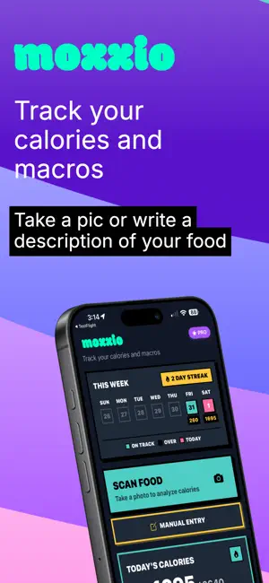 Moxxio: AI Calorie Counter screenshot 2