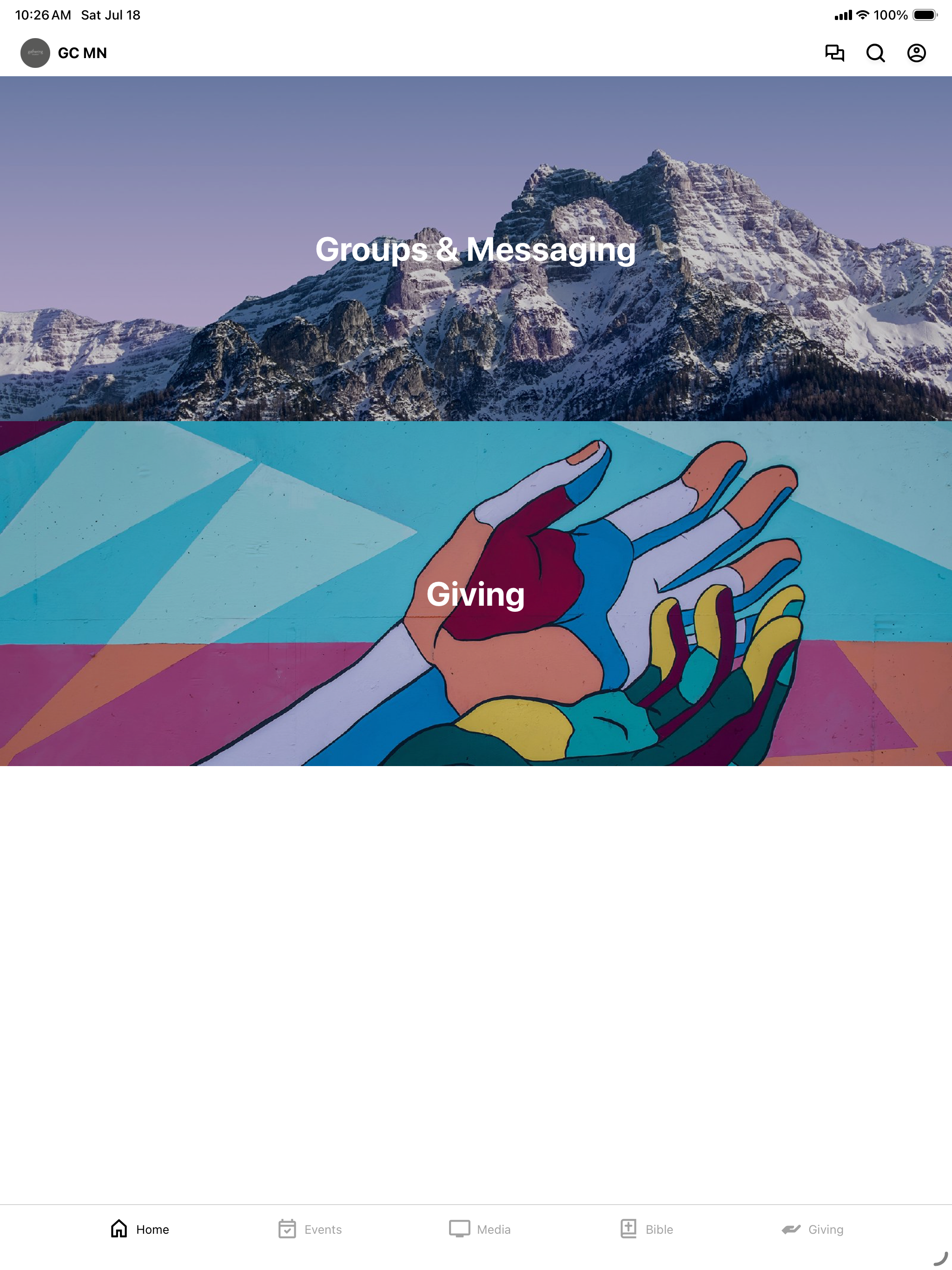 Gathering Church screenshot 4