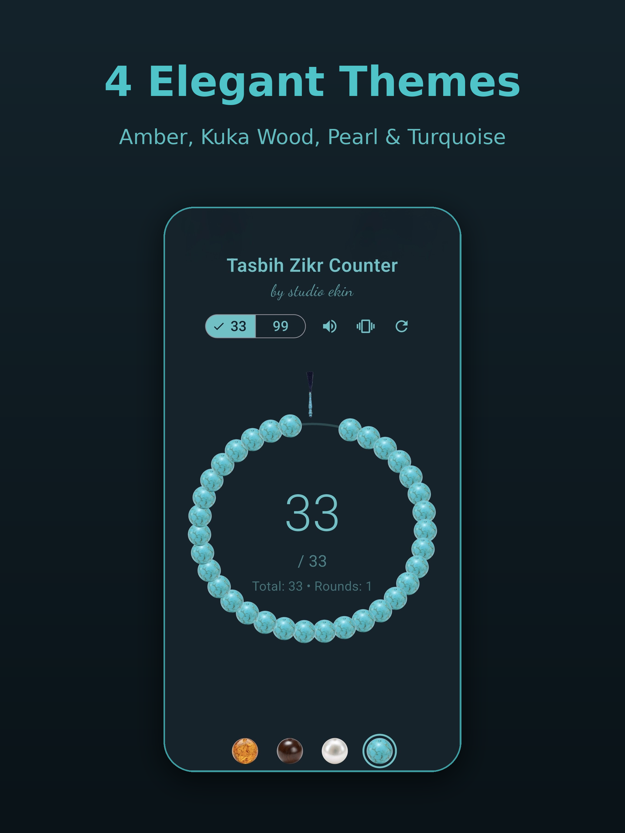 Tasbih Zikr Counter pro screenshot 7