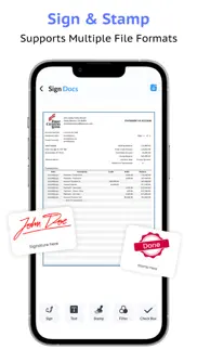 sign docs - signature on pdf iphone resimleri 3