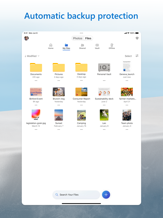Microsoft OneDrive Screenshot