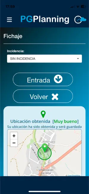 PGPlanning Portal del empleado screenshot 4