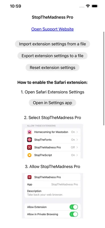 StopTheMadness Pro screenshot 1 of 10