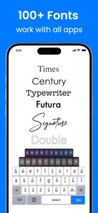 Fonts for iPhones - Cool Fonts screenshot #6 for iPhone