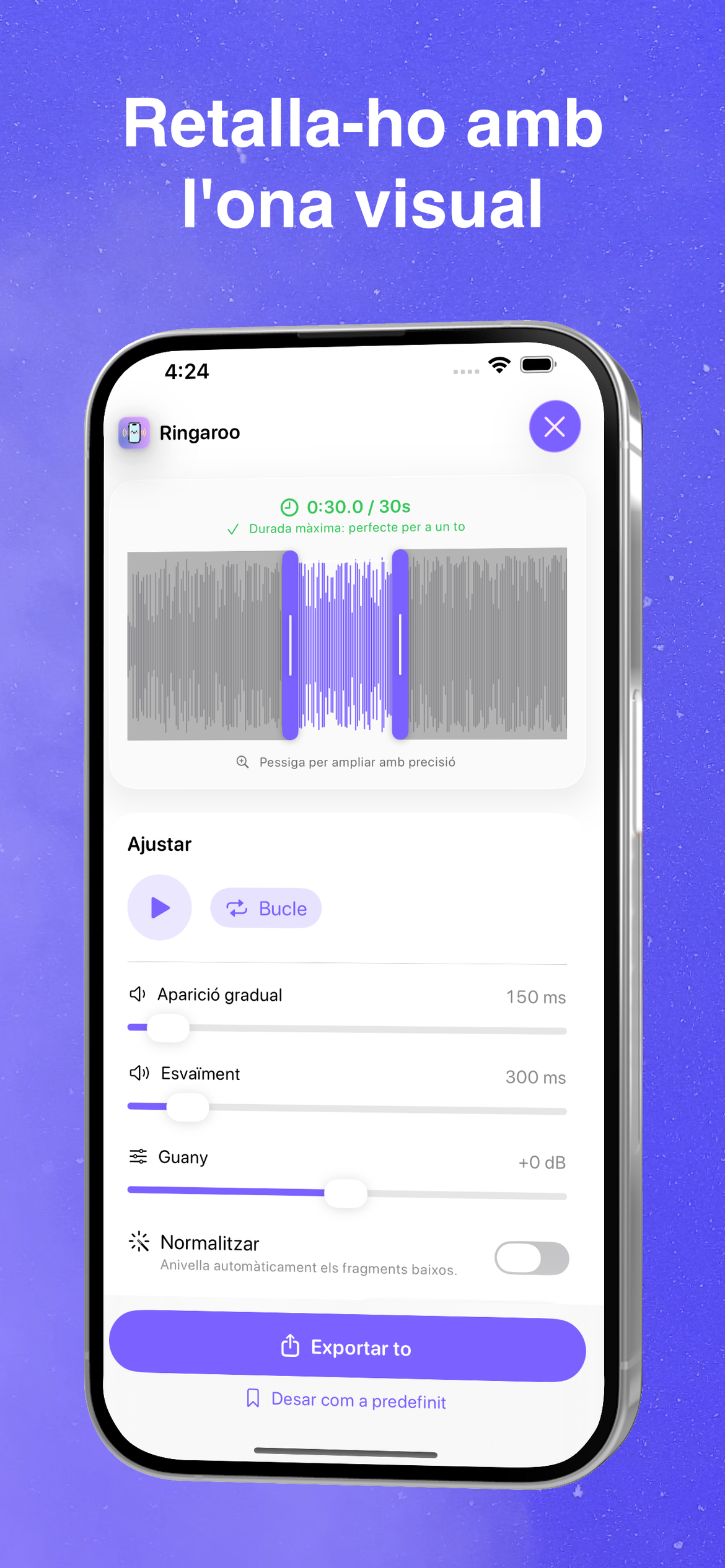 Ringaroo app screenshot 2