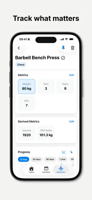 Gym Log — Sturvik screenshot 4