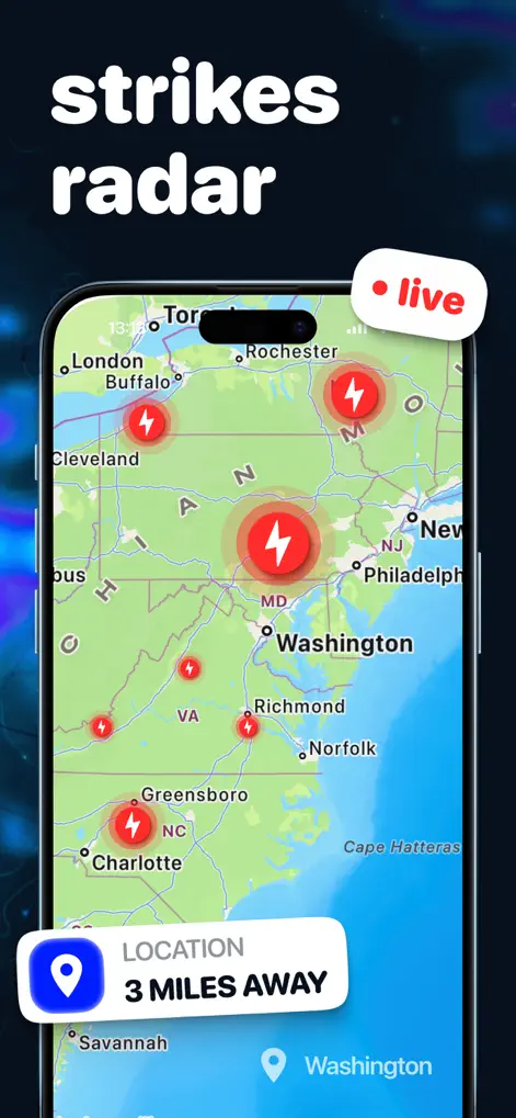Lightning Tracker & Radar - Weather App | MWM