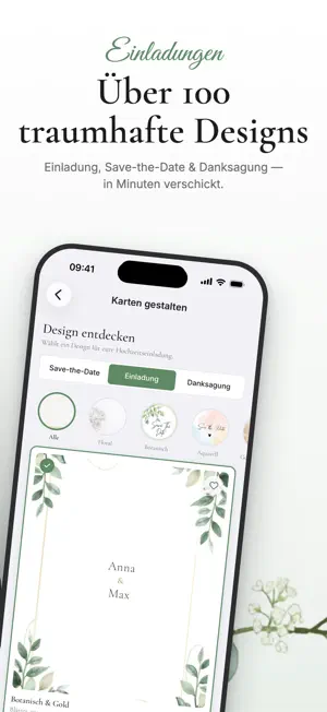 Hochzeitsplaner – App screenshot 2