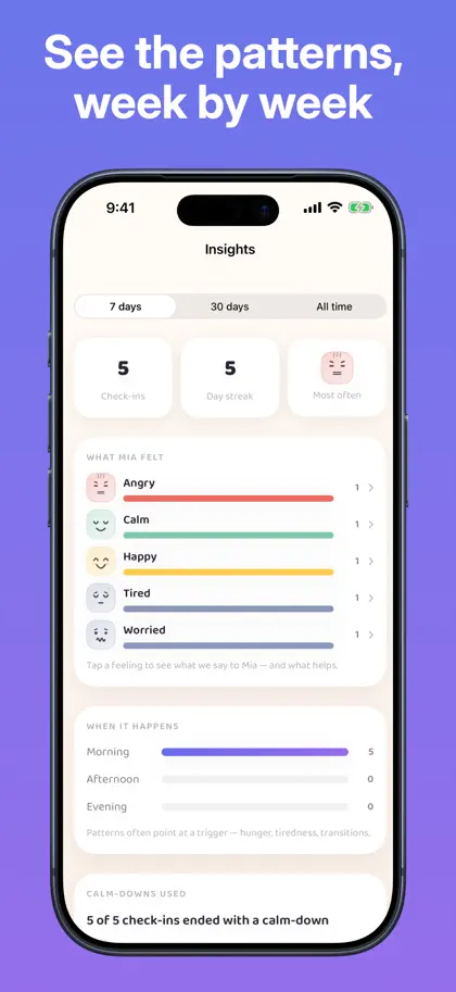 Screenshot 5 von 6 zu Feelings for Kids: Calm Down