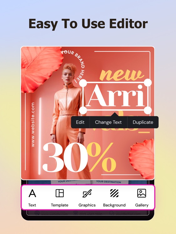 Flyer Maker - Make a Poster screenshot-5