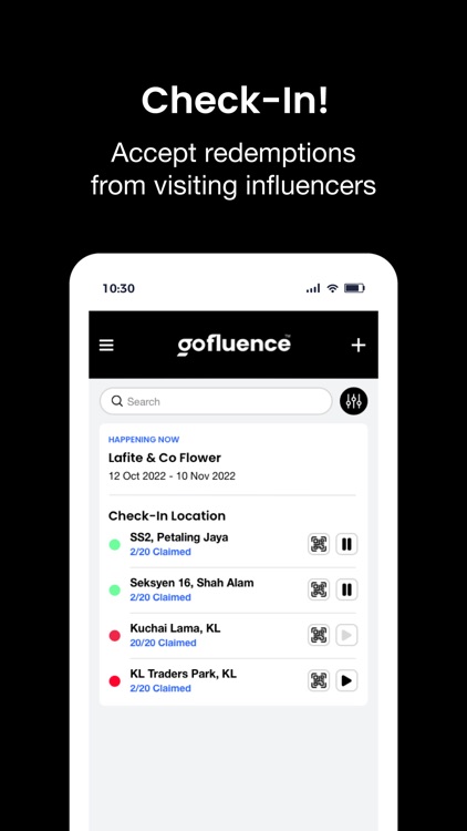 GoFluence Biz screenshot-4