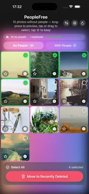 PeopleFree Photo Cleaner screenshot 4