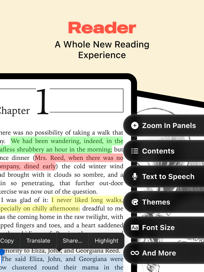 Comick Comic  eBook Reader