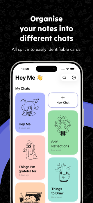 Hey Me - Chat Notes Screenshot 3 of 6