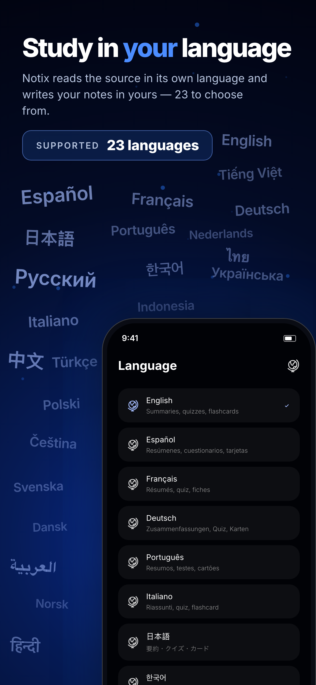 Notix: AI Note Taker & Summary screenshot 8