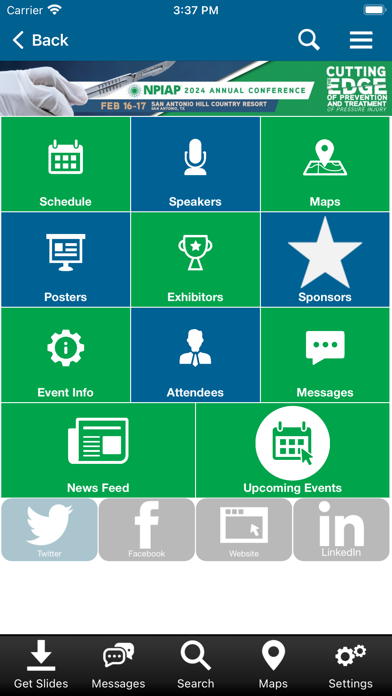 NPIAP Annual Conference Screenshot