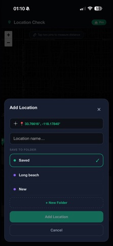 Location Check Screenshot 2 of 5