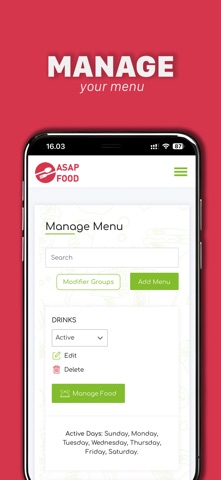 ASAP Restaurant screenshot
