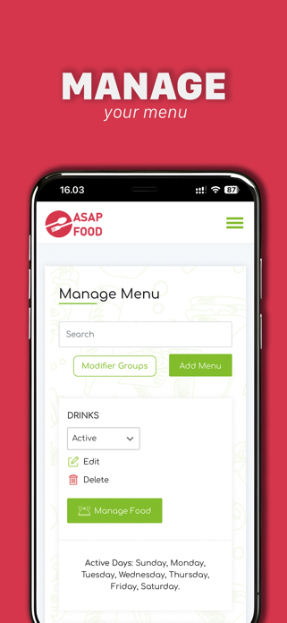 ASAP Restaurant Screenshot 3 of 6