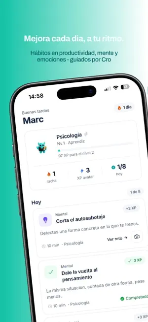 Cronos: Desarrollo Personal screenshot 1