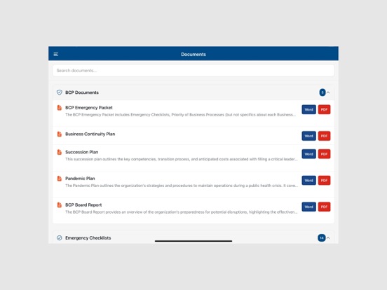 Tandem: Information Security iPad screenshot 2 - Business app