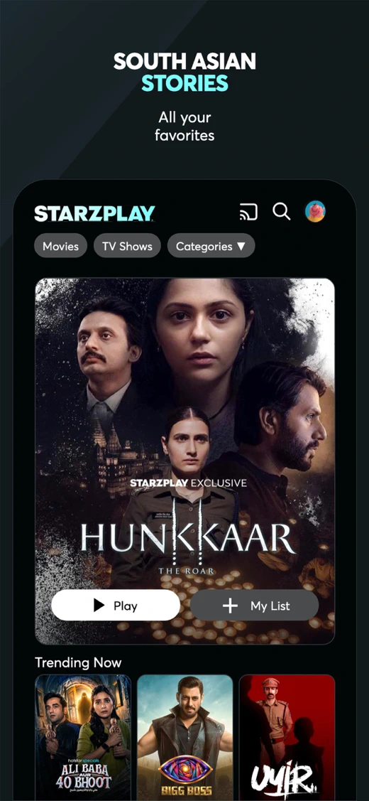 STARZPLAY ستارزبلاي search result