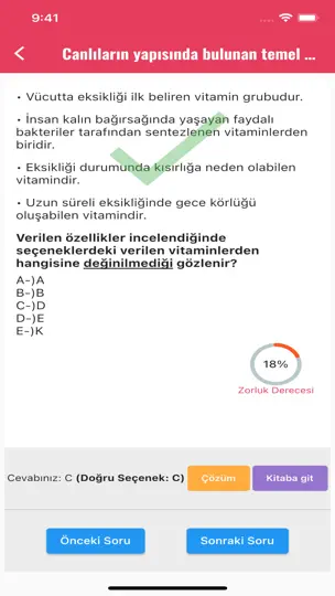 Dersler Cepte iPhone Ekran Görüntüsü 10