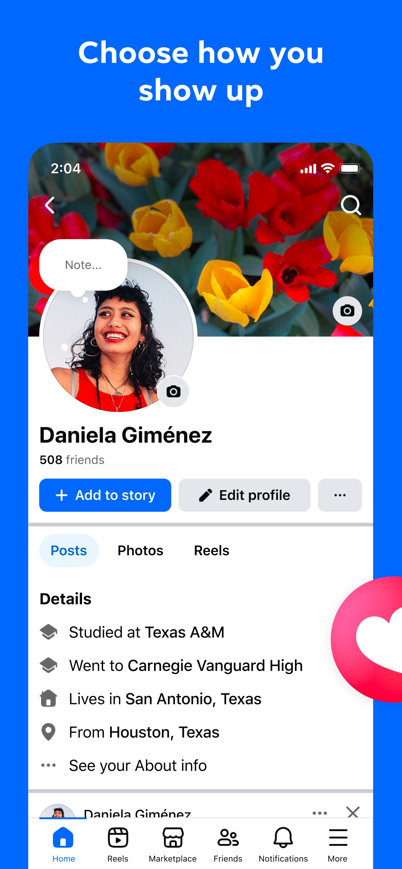 Facebook 스크린샷 6