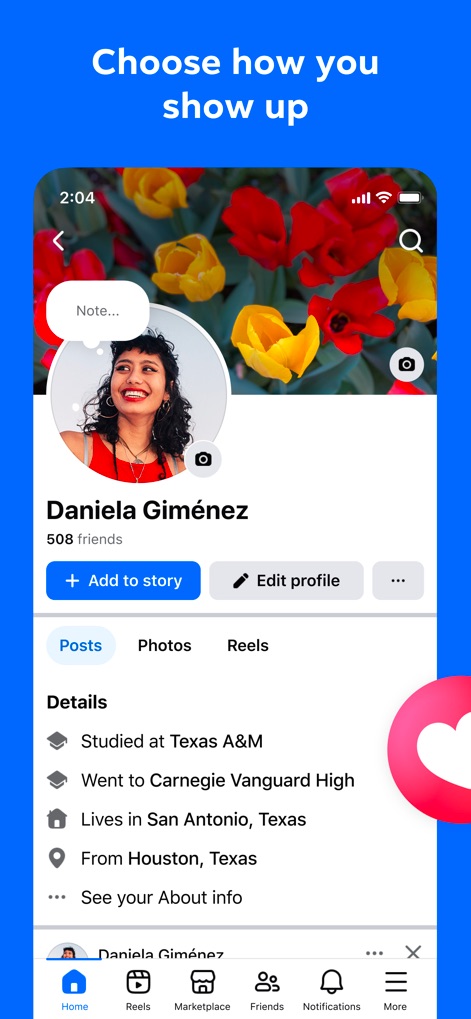 Facebook - Personal Profile