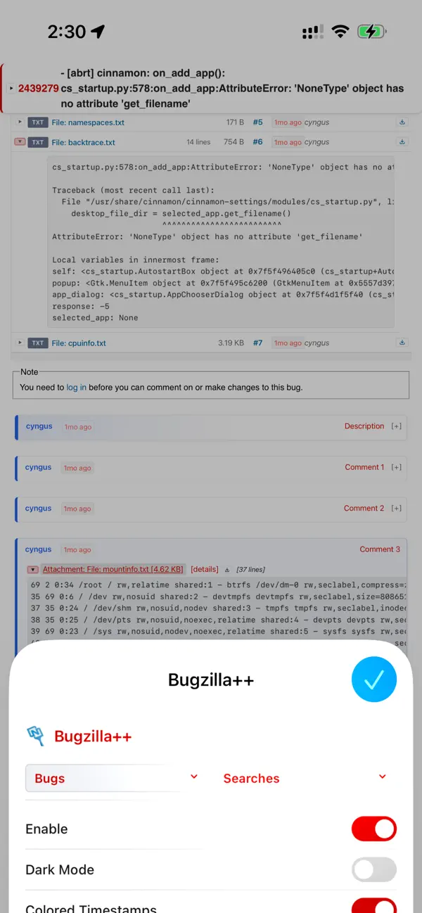 #3. Bugzilla++ (iOS) Por: RAPHAEL ROLAND MALL