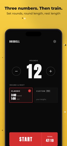 BoxBell: Boxing Round Timer Screenshot 2 of 5