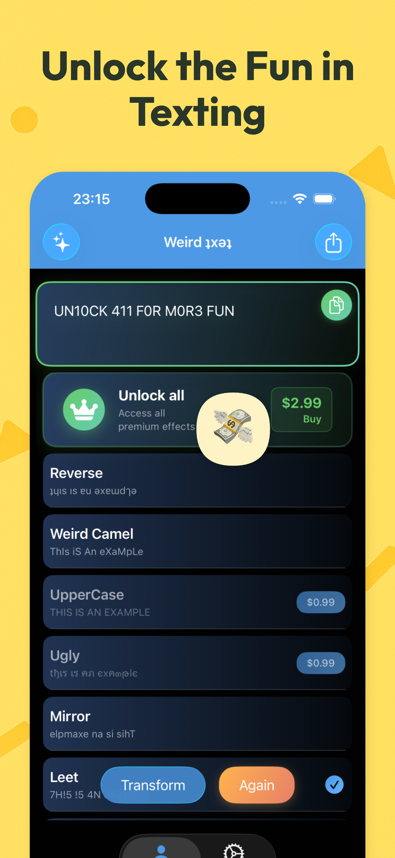 WeirdText screenshot 5
