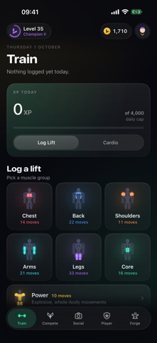 LEVL: RPG Workout Tracker screenshot 3