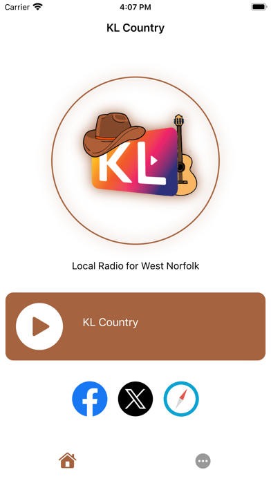 KL Country Radio Screenshot
