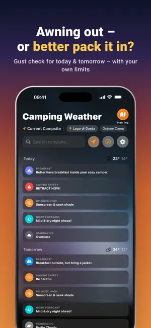 Camping Weather:Forecast, Wind screenshot 3