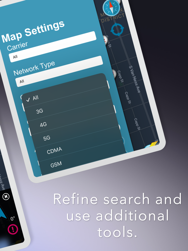 ‎Cellular Network Signal Finder Screenshot