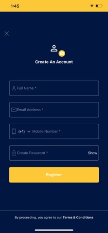 App screenshot