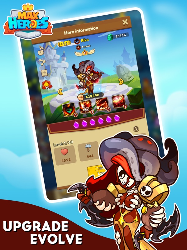 Maxheroes: Casual Idle RPG screenshot 10