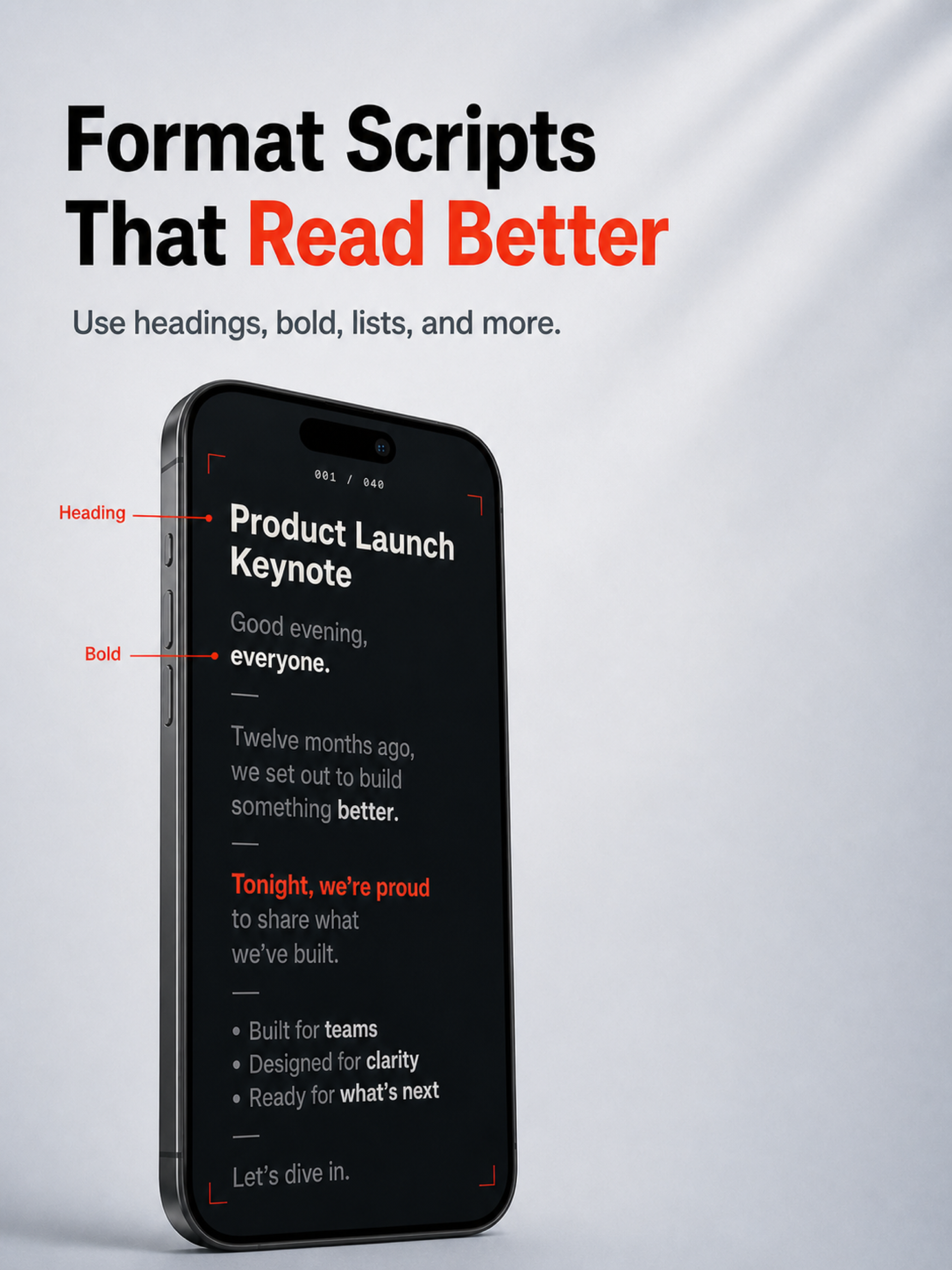CueFlow - Voice Teleprompter screenshot 17