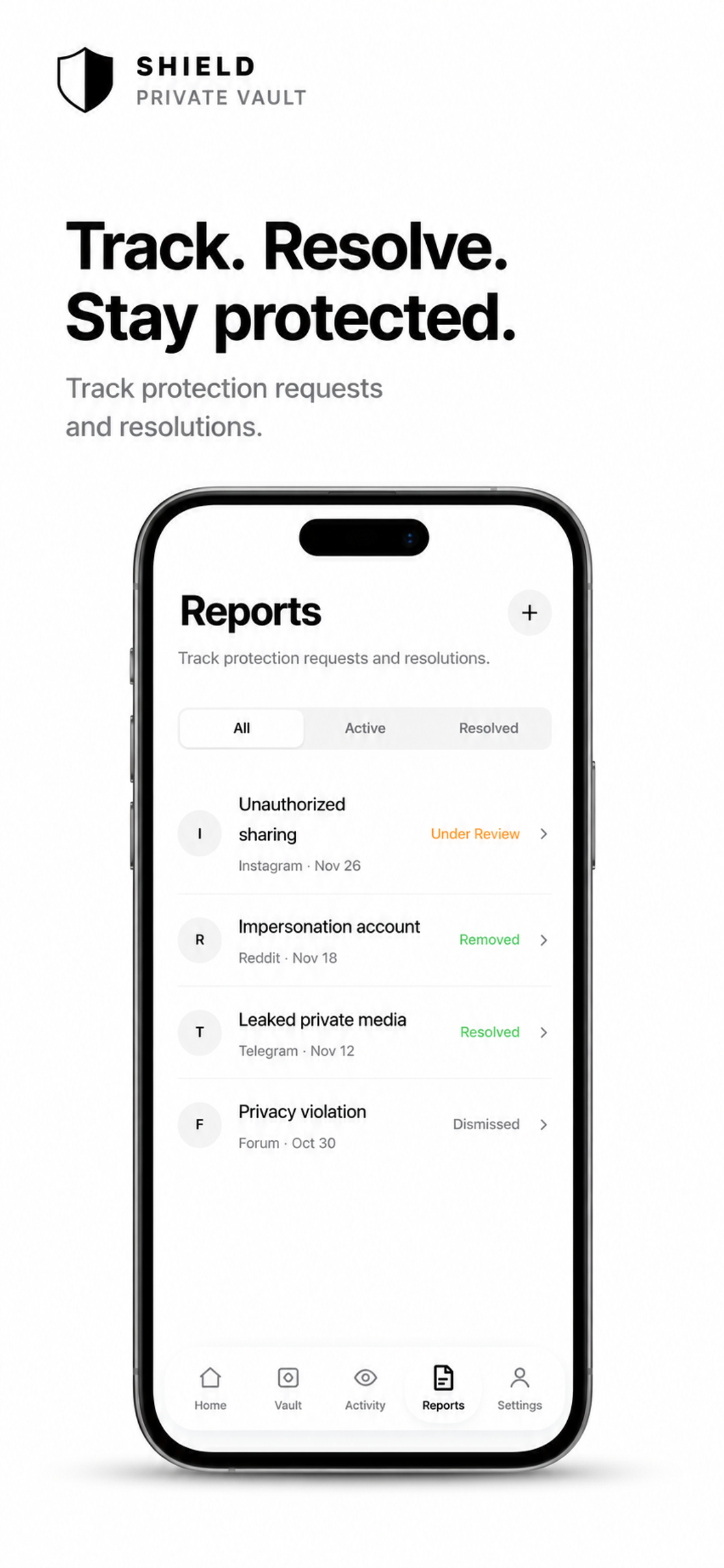 Shield: Private Vault