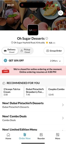 Oh Sugar Desserts Screenshot 2 of 4