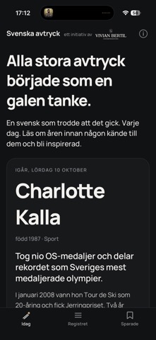 Svenska avtryck screenshot 1