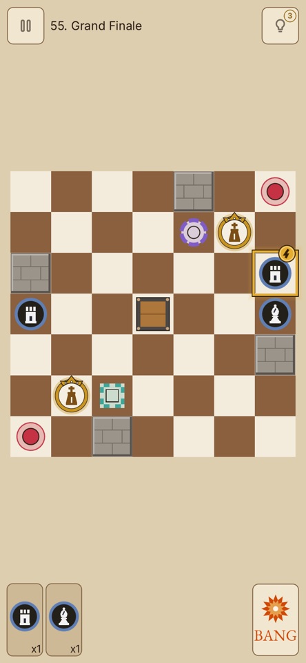Chess Bang: Bomb Puzzle screenshot 2