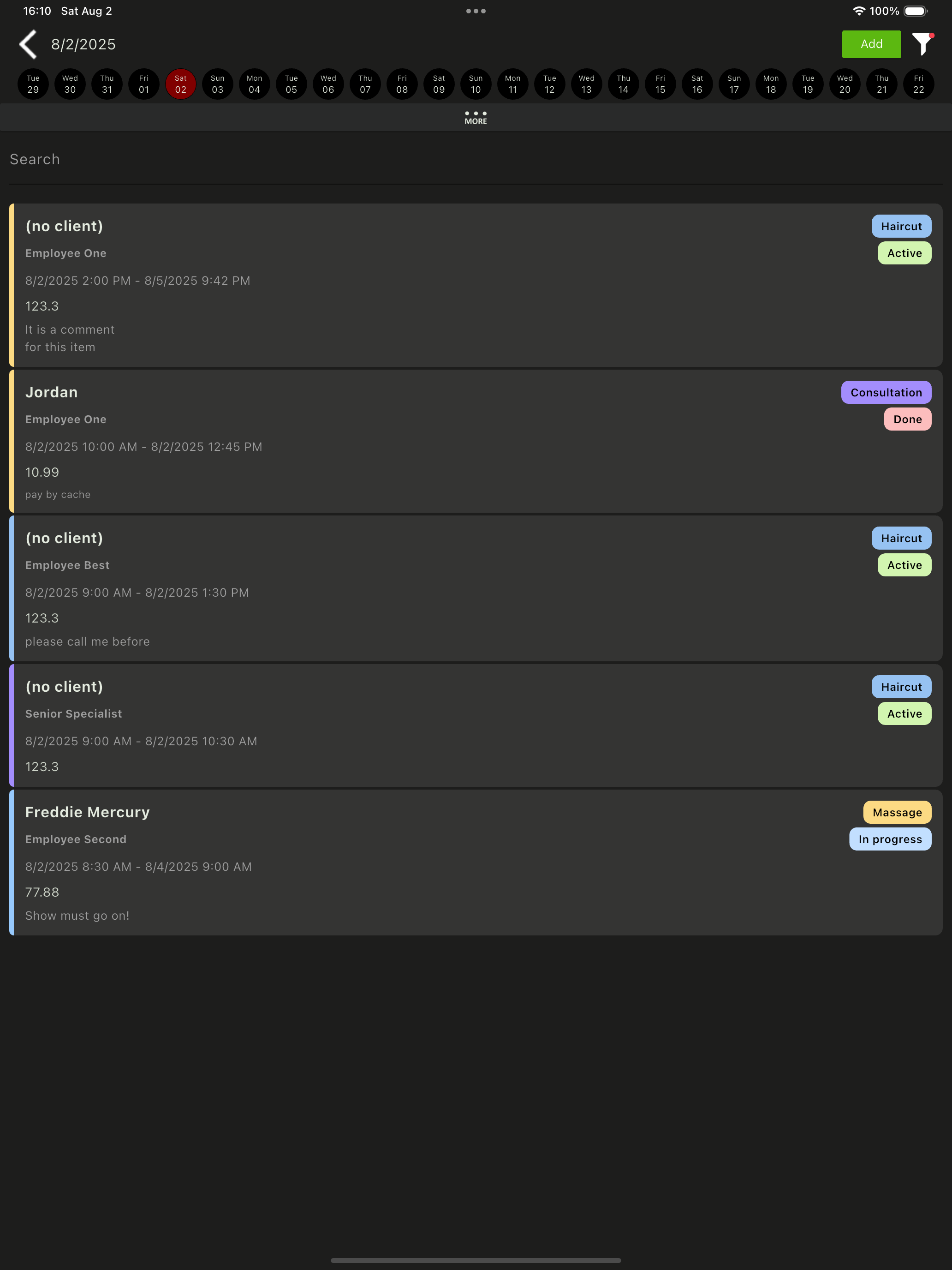 Booking & Appointment Tracker screenshot 9