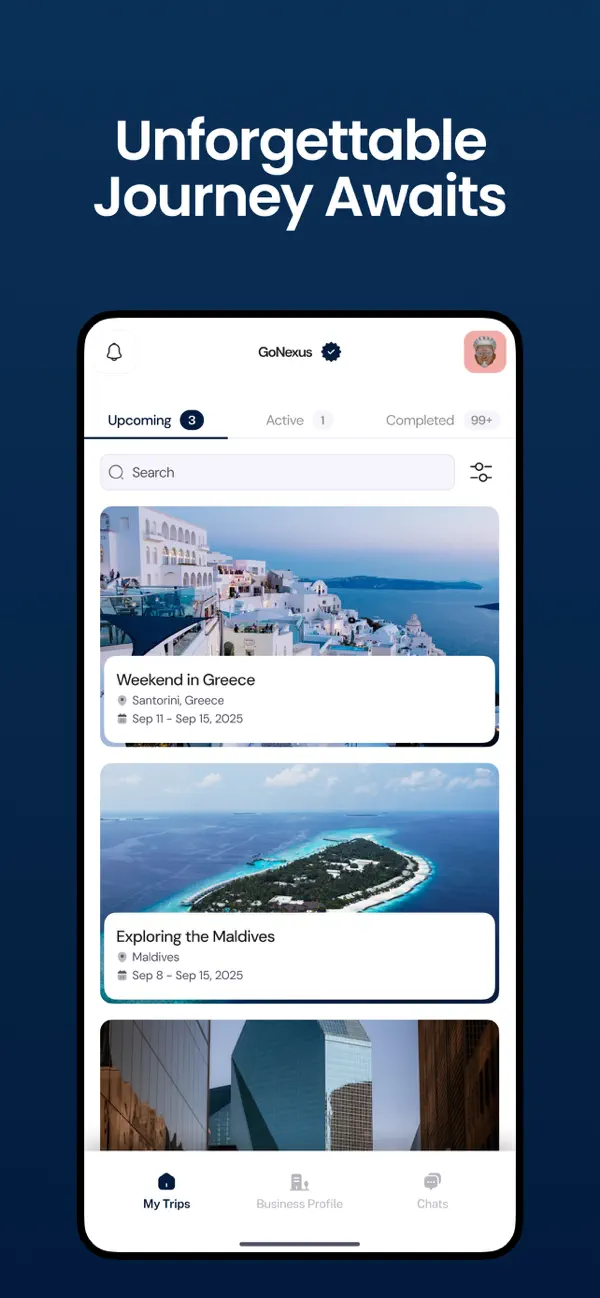 Screenshot #2 pour Nexustours App Groups