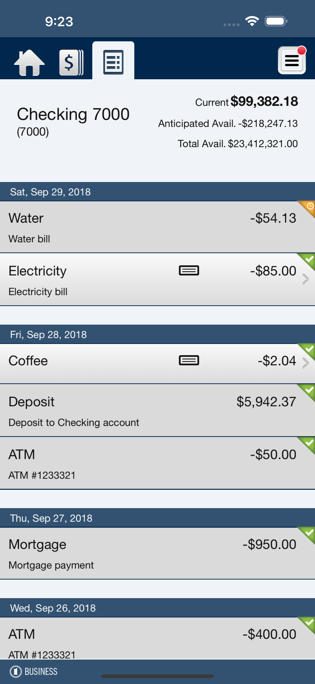 FNBA Business Mobile Banking