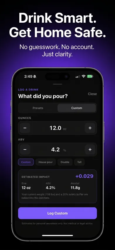 Last Pour - BAC Tracker screenshot 5