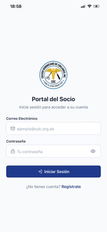 APP CDC iPhone screenshot
