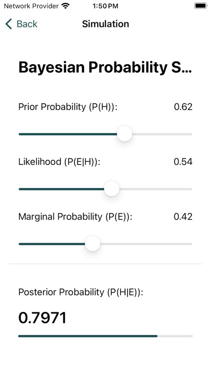 BayesCalc: Stats Tool